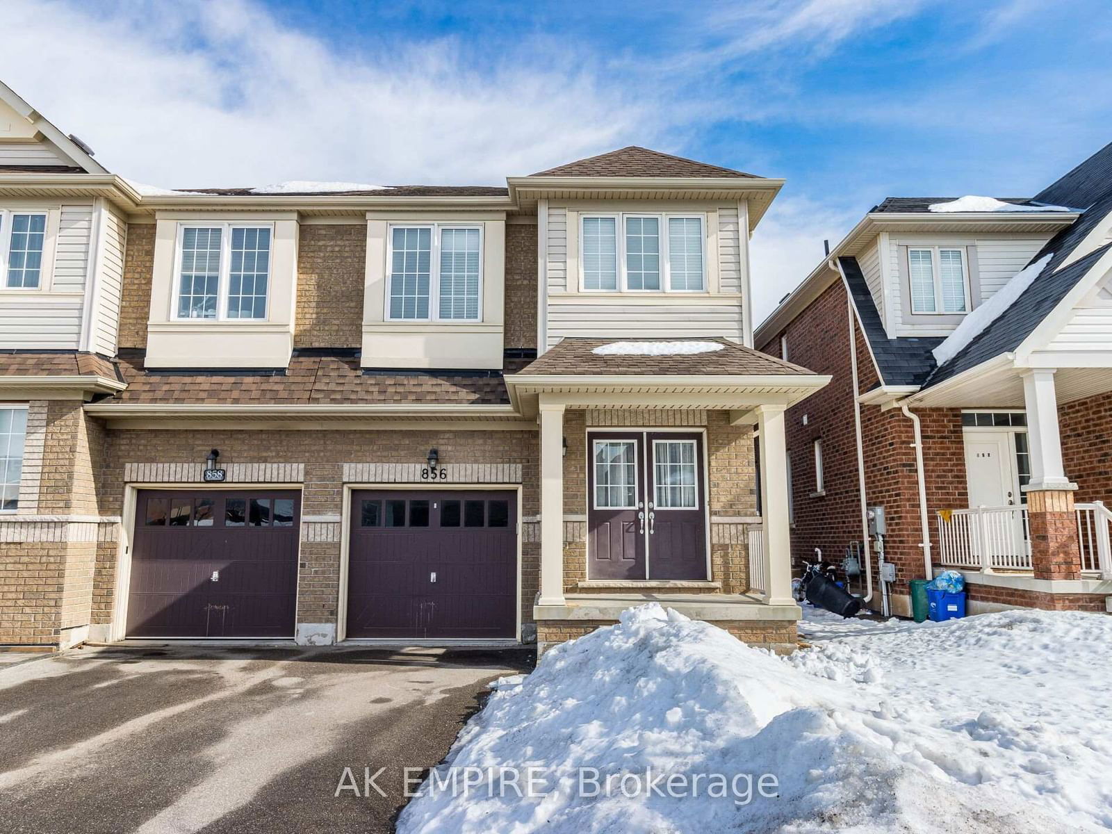 Semi-Detached House for sale at 856 Miltonbrook Crescent, Milton, Willmott, L9T 8N4 - MLS: W11992106