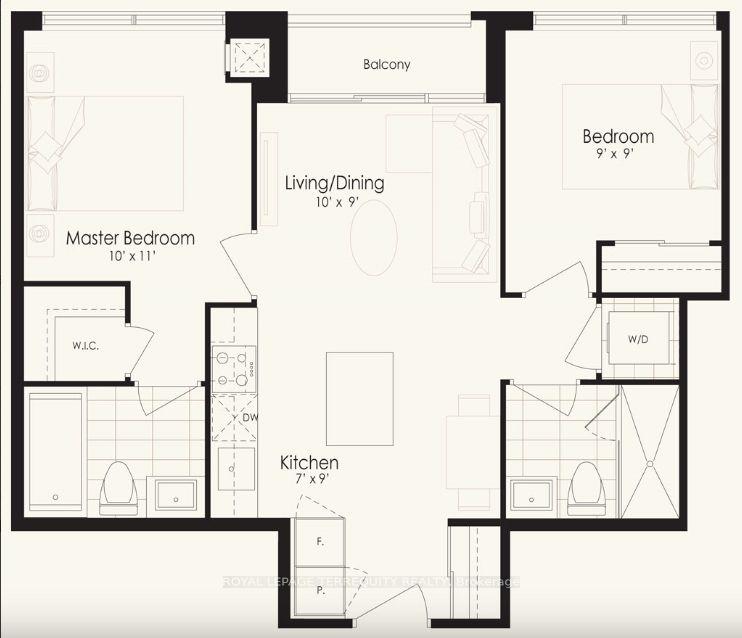 Condo for lease at 501-30 Elm Drive, Mississauga, City Centre, L5B 0N6 - MLS: W11992113