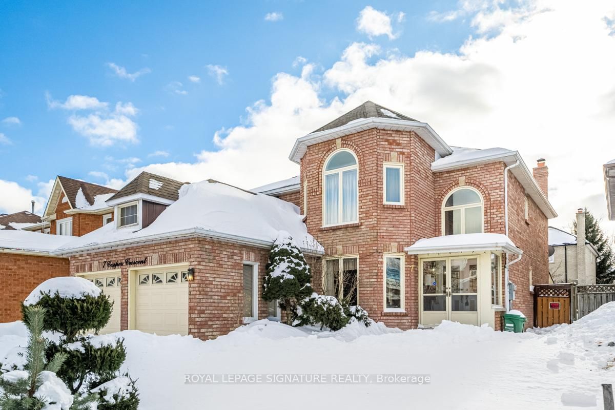 Detached House for sale at 7 Casper Crescent, Brampton, Fletcher's Creek South, L6W 4M9 - MLS: W11992292