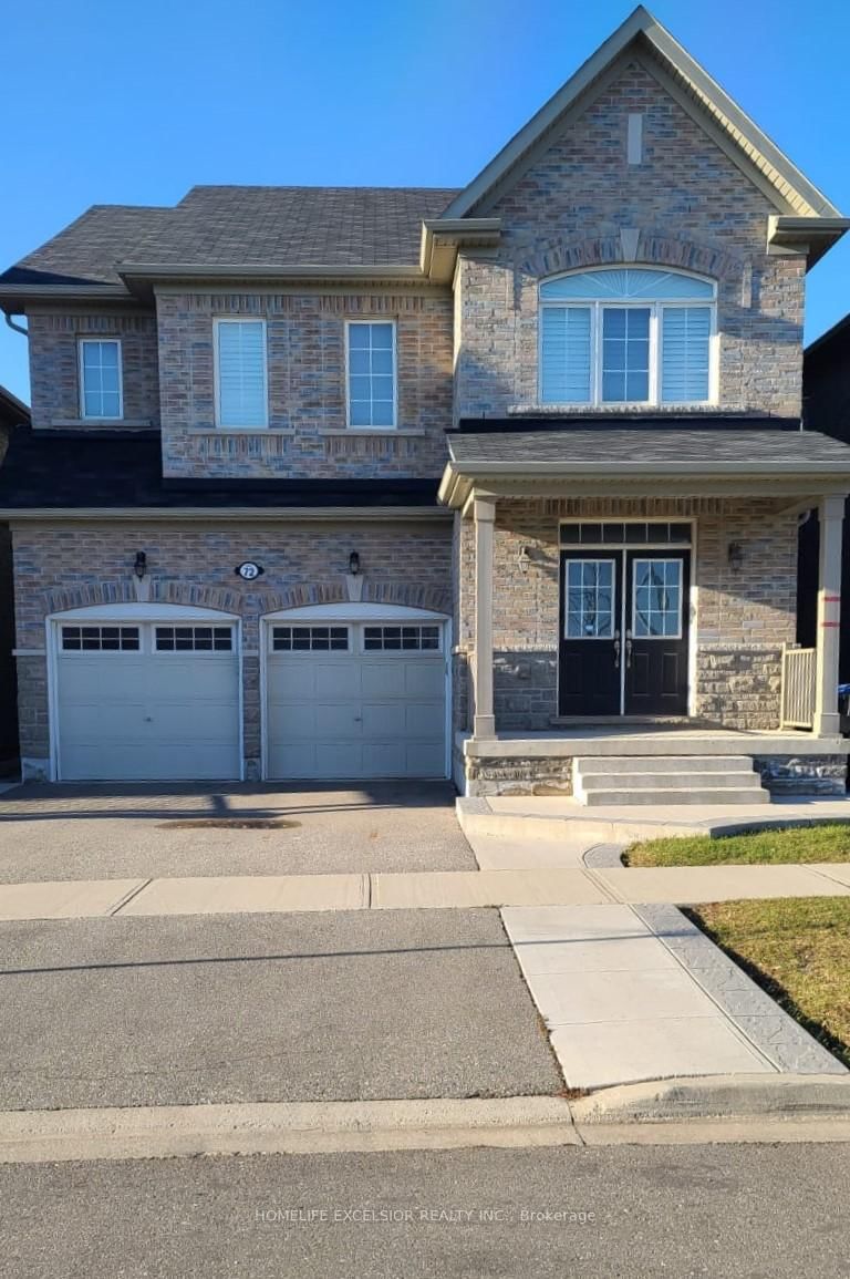 Detached House for lease at 72 Zanetta Crescent, Brampton, Credit Valley, L6Y 0H8 - MLS: W11992346