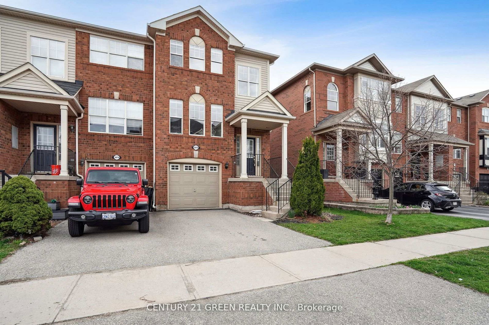 Townhouse for lease at 3076 Stornoway Circle, Oakville, Palermo West, L6M 5H7 - MLS: W11996718