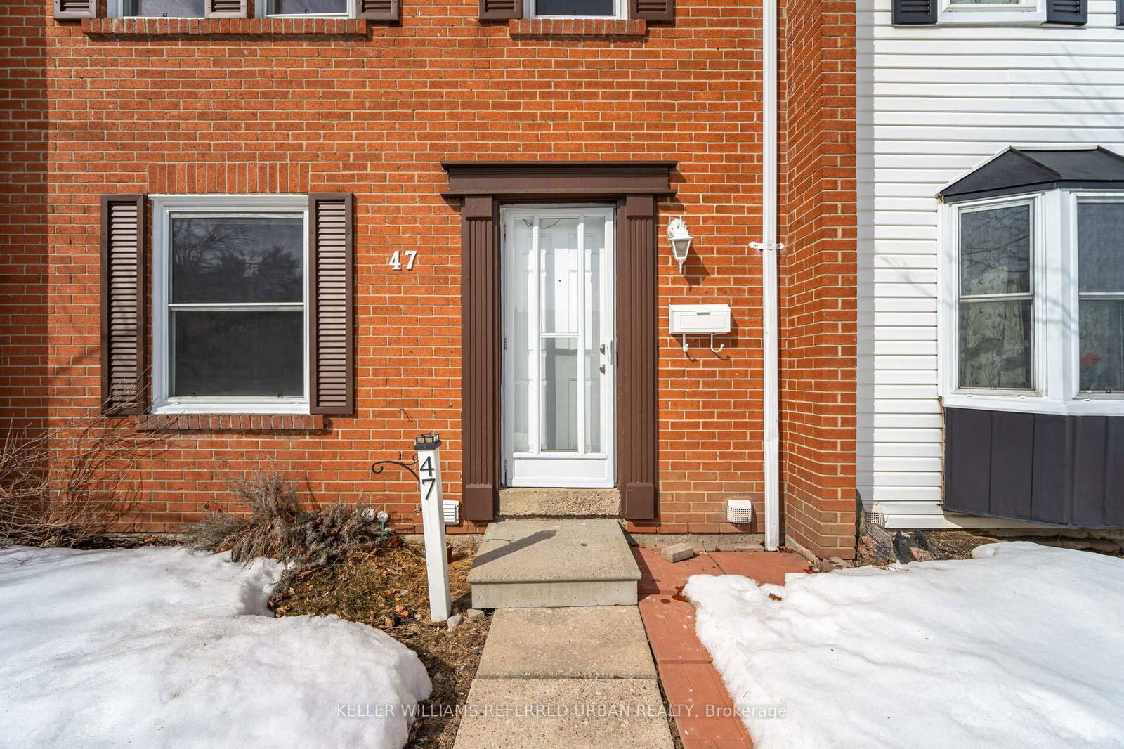 Townhouse for sale at 47-1020 Central Park Drive, Brampton, Northgate, L6S 3L6 - MLS: W11996729