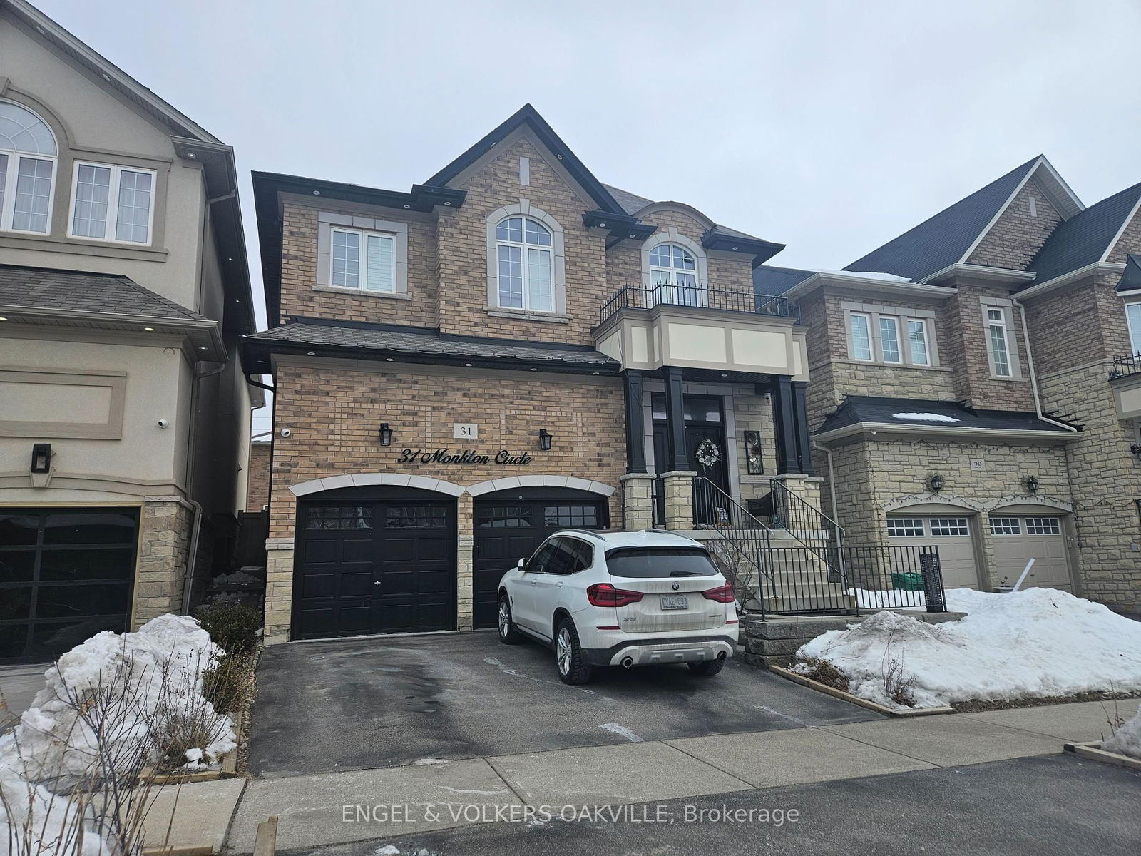 Detached House for lease at 31 Monkton Circle, Brampton, Credit Valley, L6Y 0X7 - MLS: W11996834