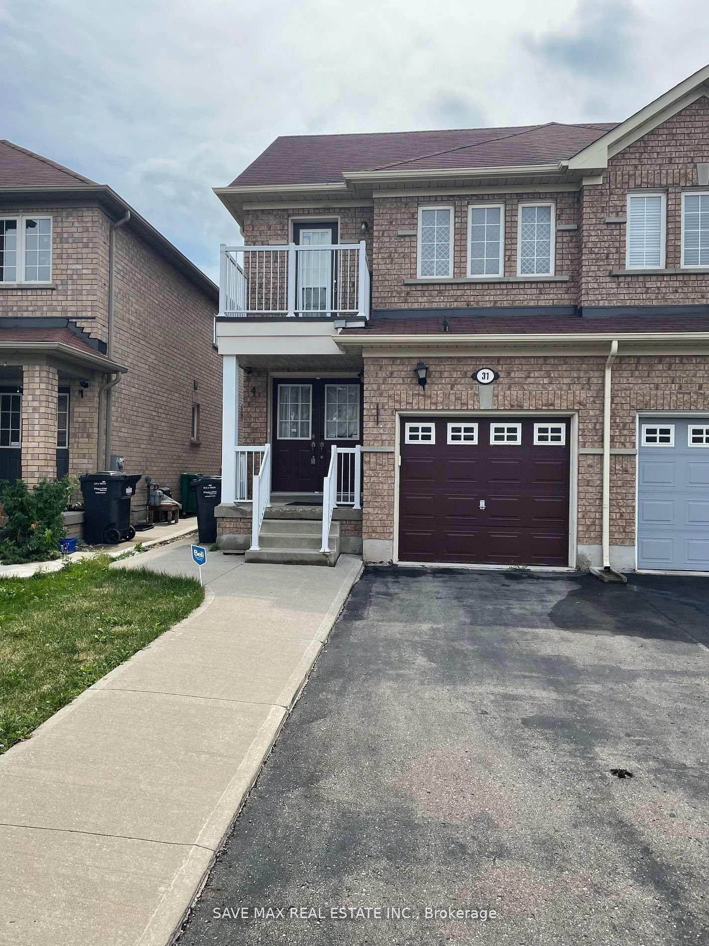 Semi-Detached House for lease at 31 Tanasi Road, Brampton, Credit Valley, L6X 0K5 - MLS: W11999112