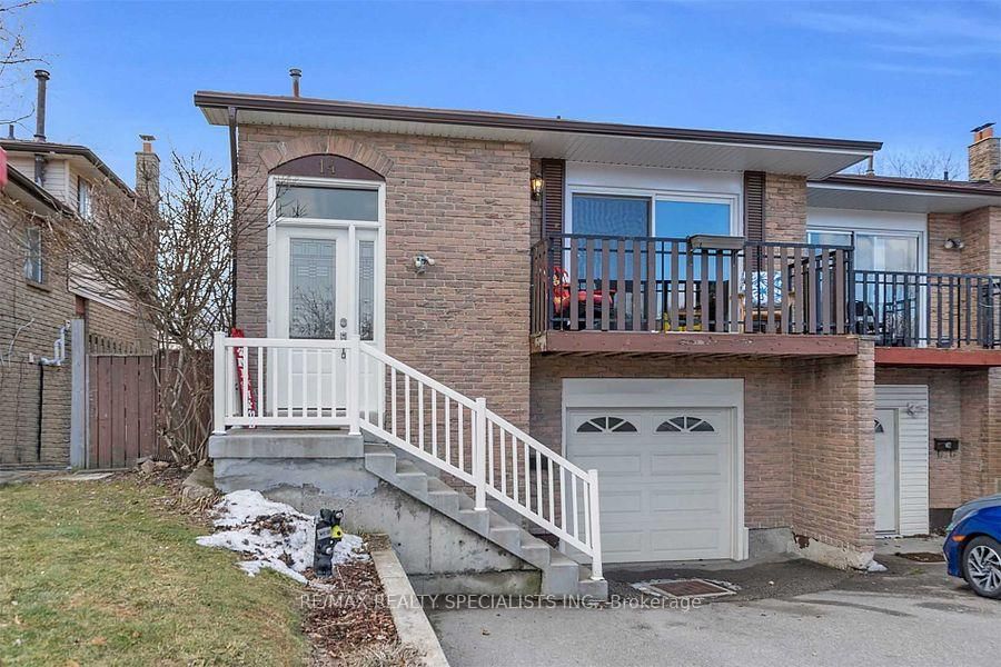 Semi-Detached House for sale at 14 Talbot Street, Brampton, Bram West, L6X 2P5 - MLS: W11999870