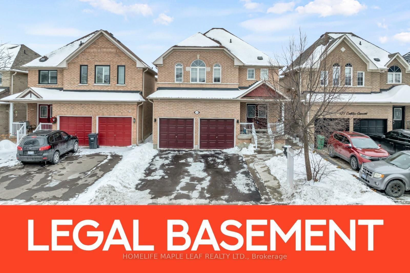 Detached House for sale at 129 Cadillac Crescent, Brampton, Fletcher's Meadow, L7A 3B3 - MLS: W12000787