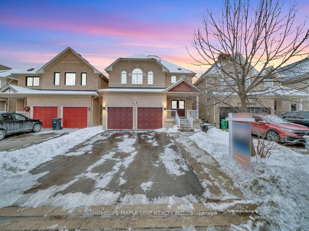 Detached House for lease at 129 Cadillac Crescent, Brampton, Fletcher's Meadow, L7A 3B3 - MLS: W12000791