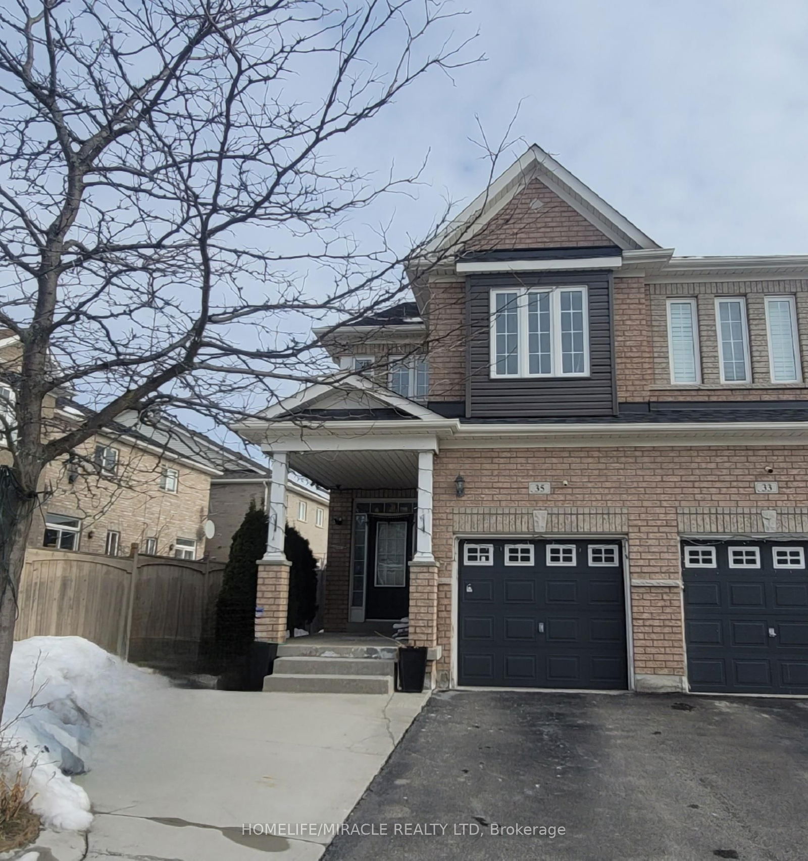 Semi-Detached House for lease at 2-35 Calm Waters Crescent, Brampton, Madoc, L6V 4N9 - MLS: W12000859