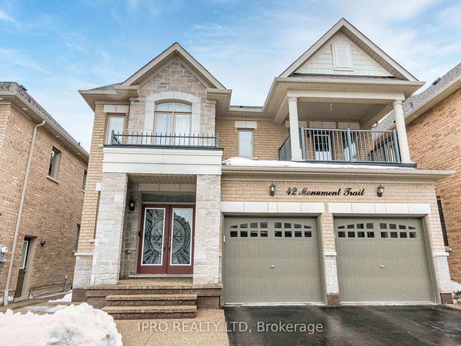 Detached House for sale at 42 Monument Trail, Brampton, Northwest Brampton, L7A 4M9 - MLS: W12001584