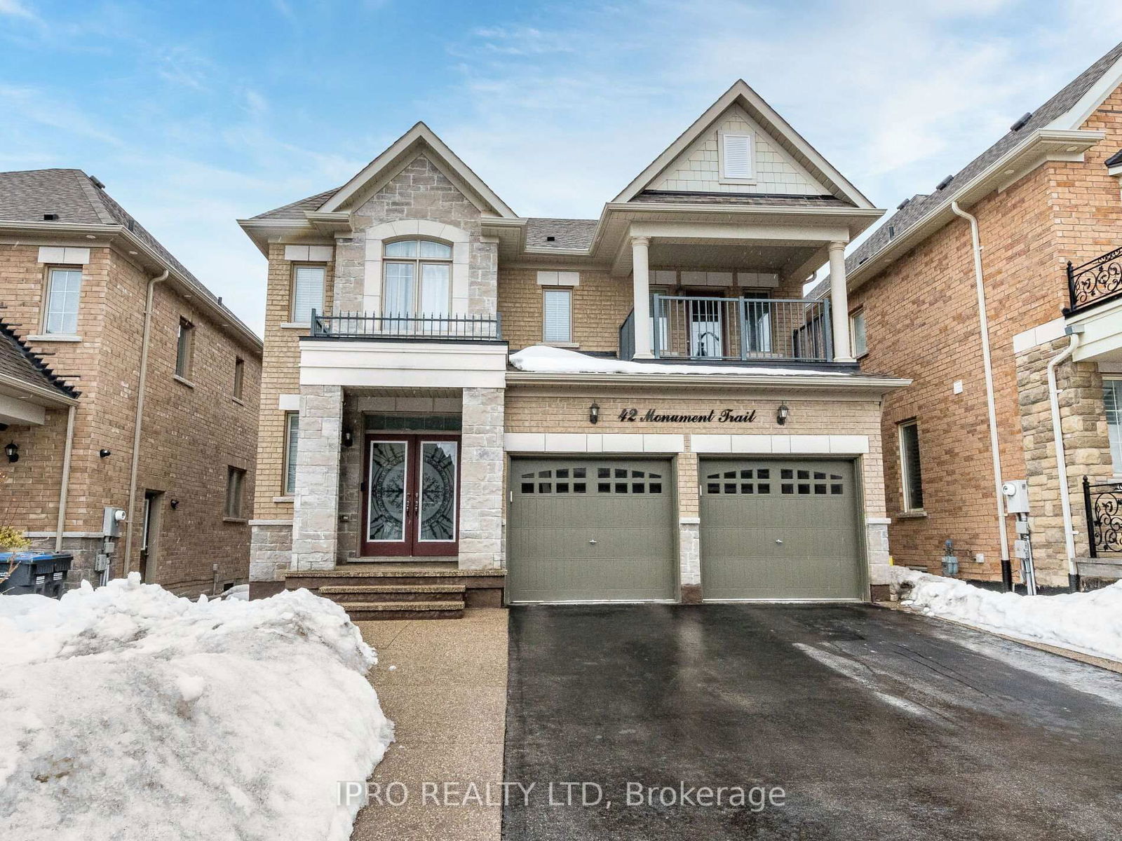 Detached House for sale at 42 Monument Trail, Brampton, Northwest Brampton, L7A 4M9 - MLS: W12001584