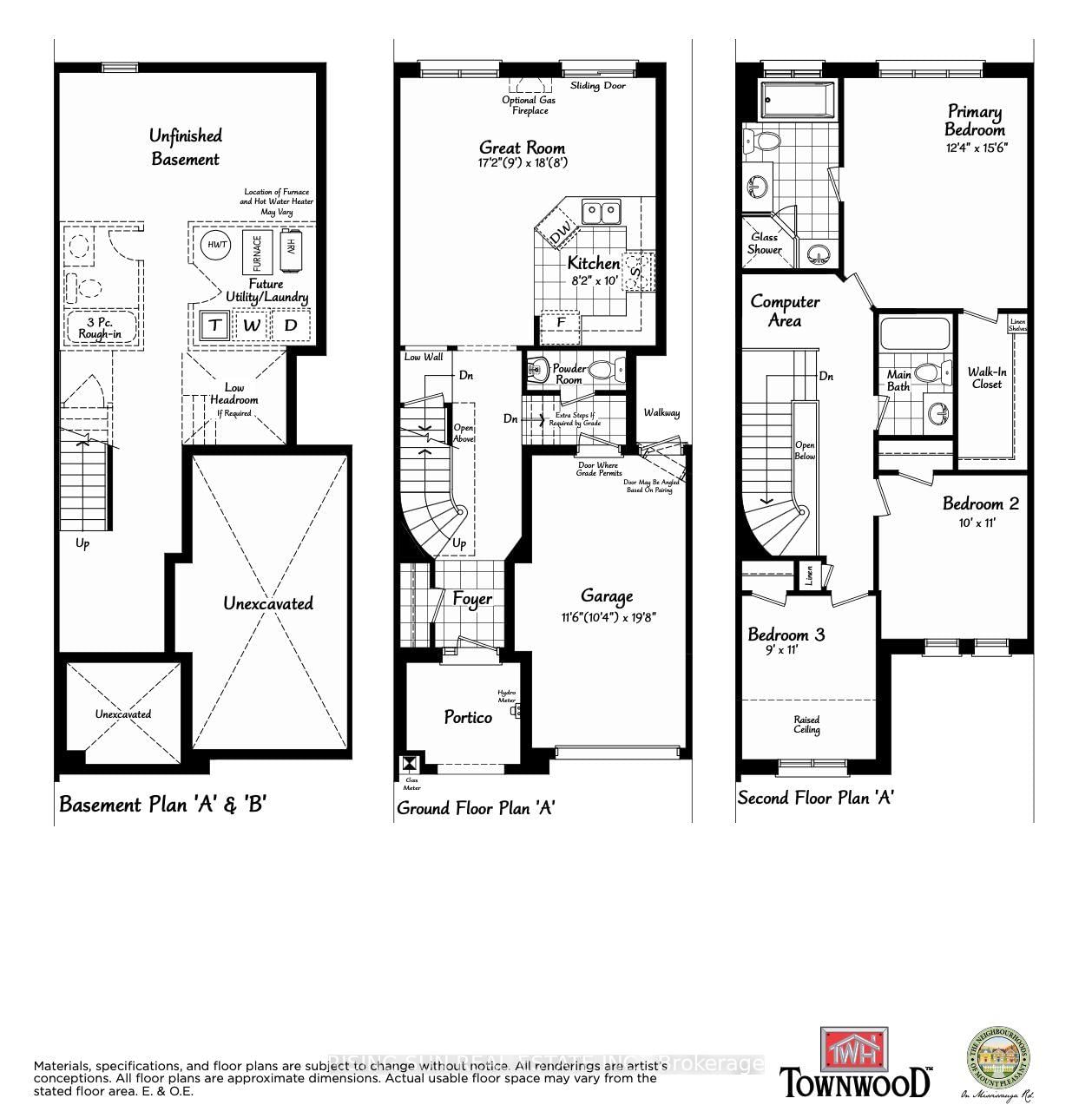 Townhouse for sale at 49 Pearman Crescent, Brampton, Northwest Brampton, L7A 4Y9 - MLS: W12001760