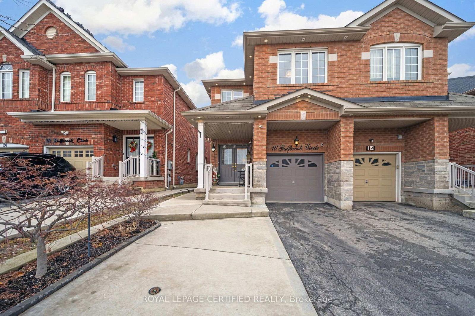 Semi-Detached House for sale at 16 Gulfbrook Circle, Brampton, Sandringham-Wellington, L6Z 0G4 - MLS: W12002211