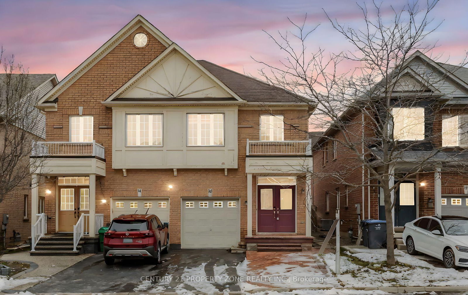 Semi-Detached House for sale at 16 Kilrea Way, Brampton, Credit Valley, L6X 0P9 - MLS: W12002366