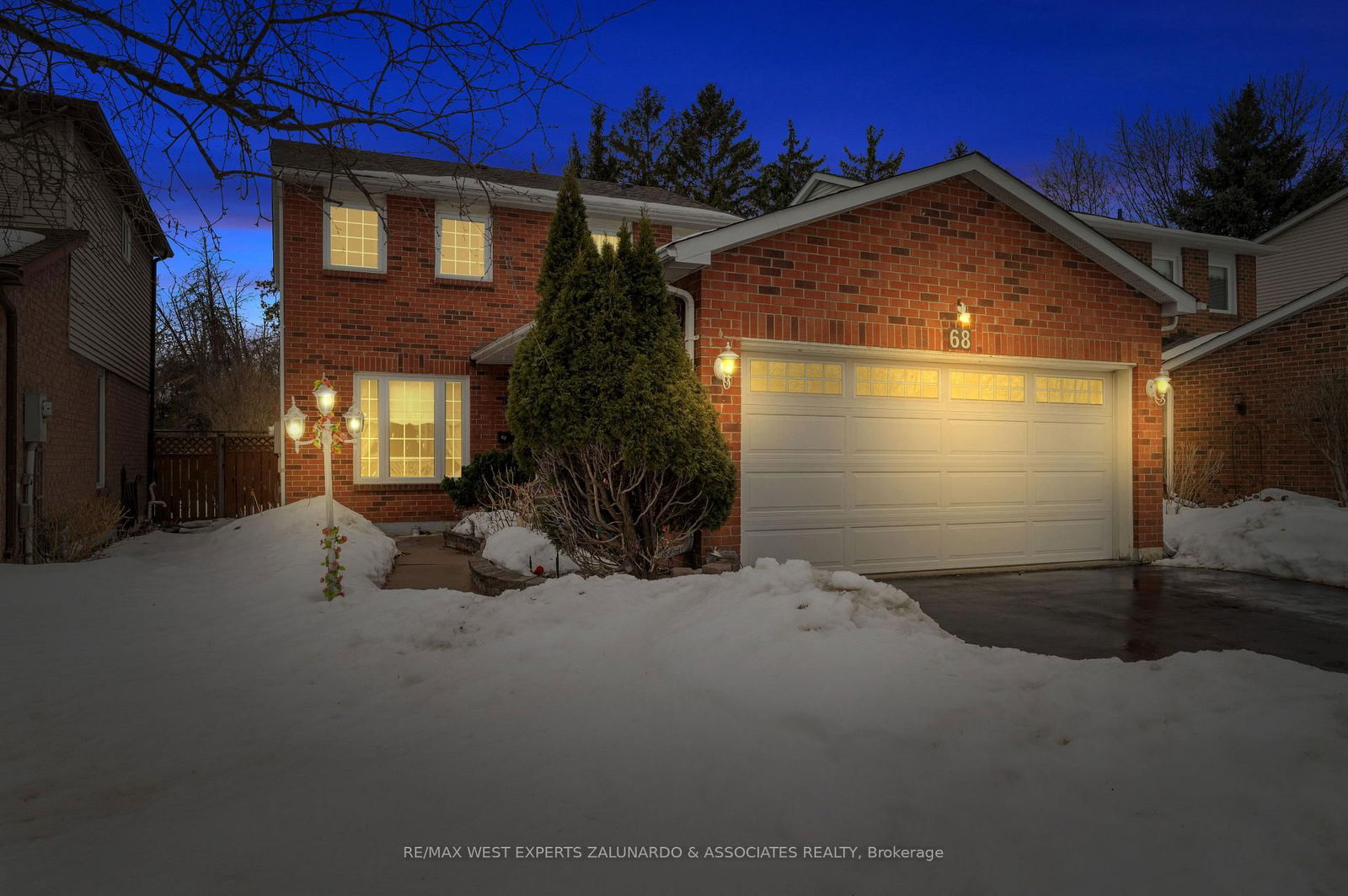 Detached House for sale at 68 Floribunda Crescent, Brampton, Bramalea West Industrial, L6T 4S2 - MLS: W12002730