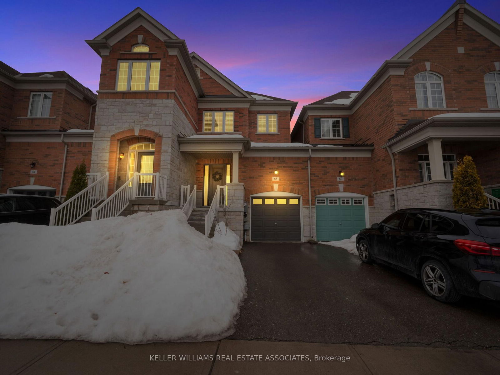 Townhouse for sale at 65 Ridgegate Crescent, Halton Hills, Georgetown, L7G 0L6 - MLS: W12003805