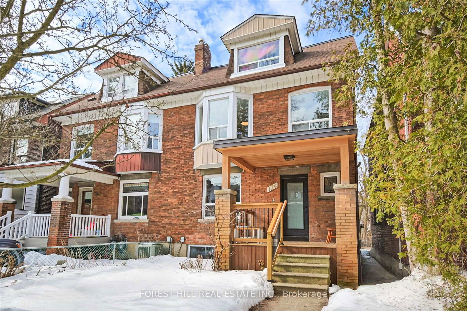 Semi-Detached House leased at Main-174 Sunnyside Avenue, Toronto, High Park-Swansea, M6R 2P6 - MLS: W12003963