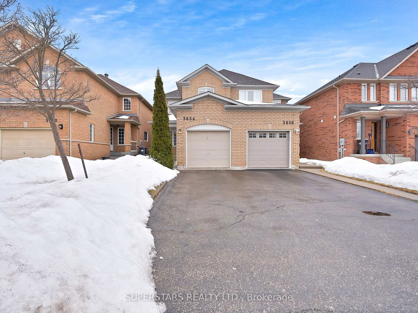 Semi-Detached House for sale at 3854 Ridgepoint Way, Mississauga, Lisgar, L5N 7T9 - MLS: W12004514