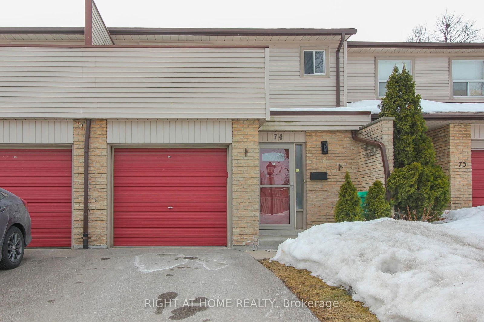 Townhouse for sale at 74-6100 Montevideo Road, Mississauga, Meadowvale, L5N 2N8 - MLS: W12004706