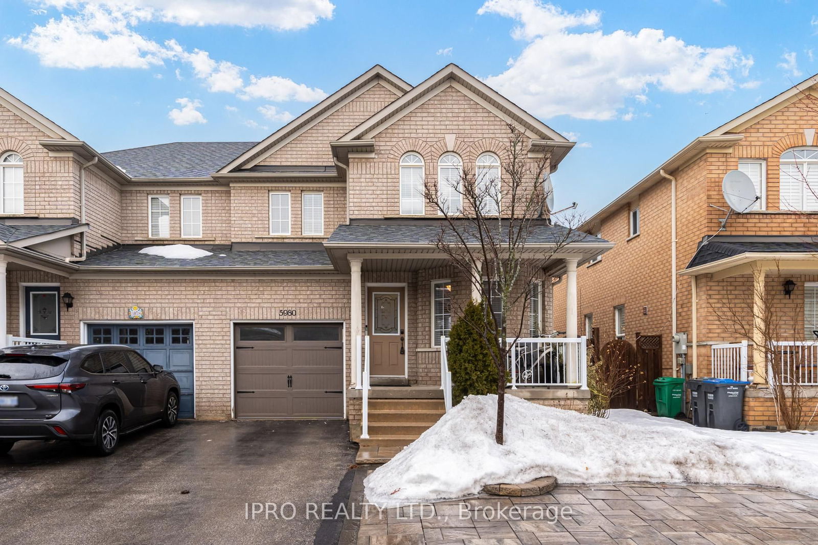 Semi-Detached House for sale at 5980 Manzanillo Crescent, Mississauga, Churchill Meadows, L5M 6Y3 - MLS: W12005394