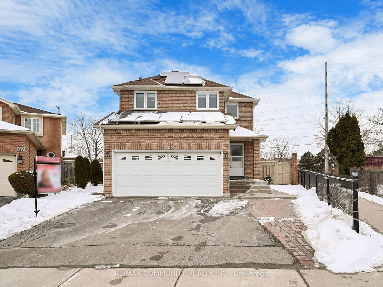 Detached House for sale at 65 Creditstone Road, Brampton, Fletcher's Creek South, L6Y 4E9 - MLS: W12005457