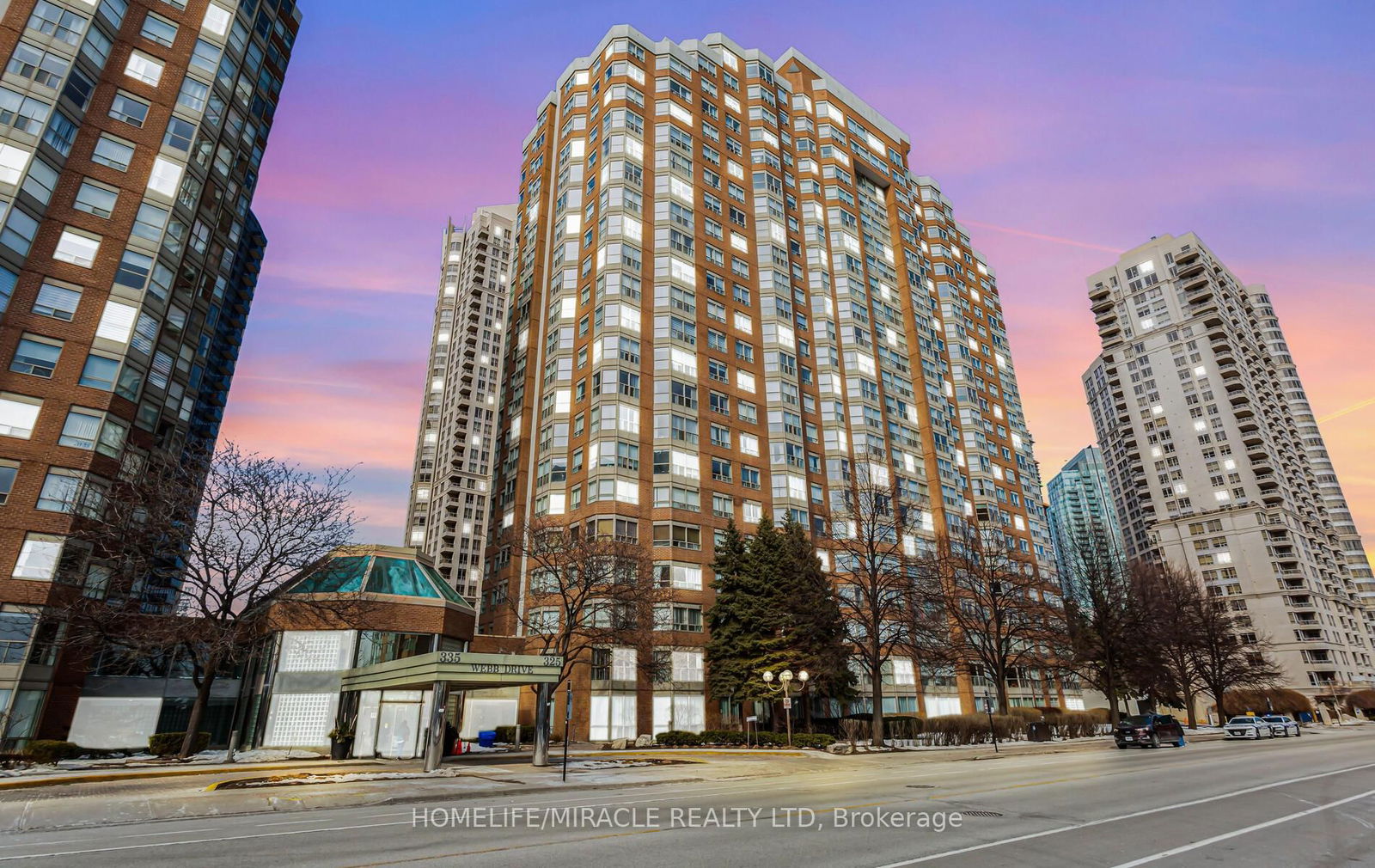 Condo for sale at 811-325 Webb Drive, Mississauga, City Centre, L5B 3Z9 - MLS: W12005491