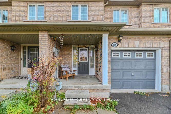 Townhouse for sale at 169 Crystal Glen Crescent, Brampton, Credit Valley, L6X 0K6 - MLS: W12005781