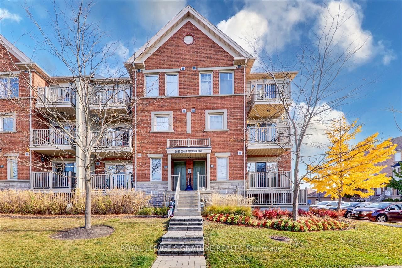 Townhouse for lease at 1-5625 Oscar Peterson Boulevard, Mississauga, Churchill Meadows, L5M 0T2 - MLS: W12005826