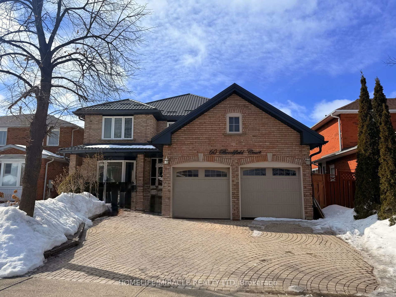 Detached House for sale at 60 Brookfield Court, Brampton, Fletcher's West, L6Y 4K4 - MLS: W12006329