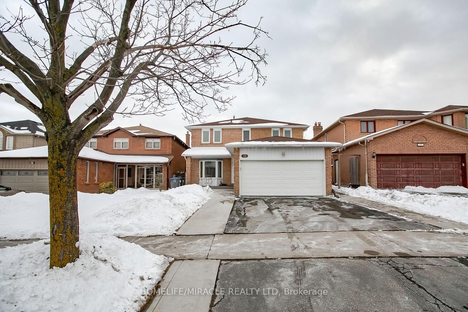 Detached House for sale at 25 Oaklea Boulevard, Brampton, Fletcher's Creek South, L6Y 4H7 - MLS: W12006340