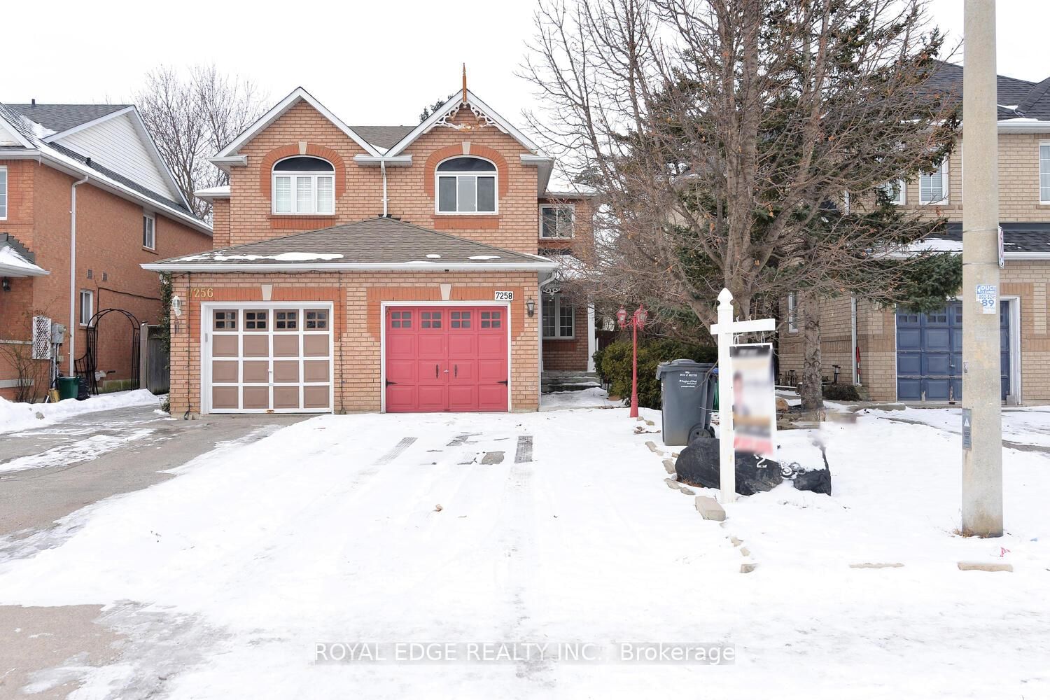 Semi-Detached House for sale at 7258 Frontier Ridge, Mississauga, Meadowvale Village, L5N 7P9 - MLS: W12006374