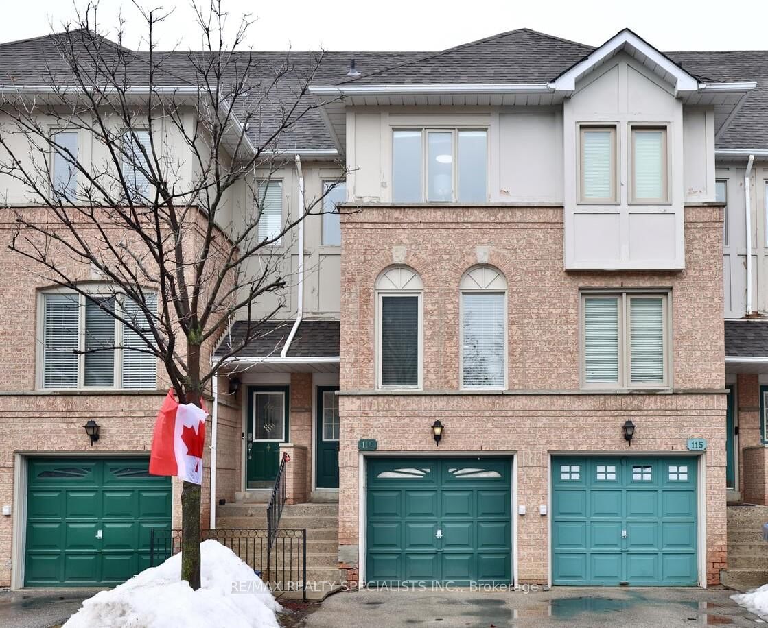 Townhouse for sale at 116-1050 BRISTOL Road, Mississauga, East Credit, L5V 2E8 - MLS: W12006393