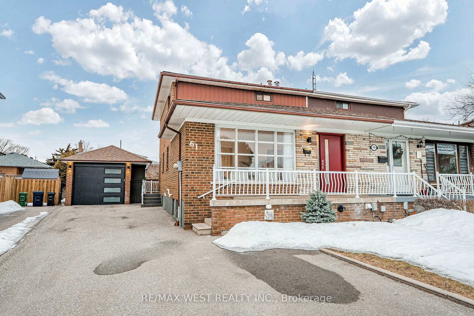 Semi-Detached House for sale at 61 Riverton Drive, Toronto, Humber Summit, M9L 2N8 - MLS: W12006537