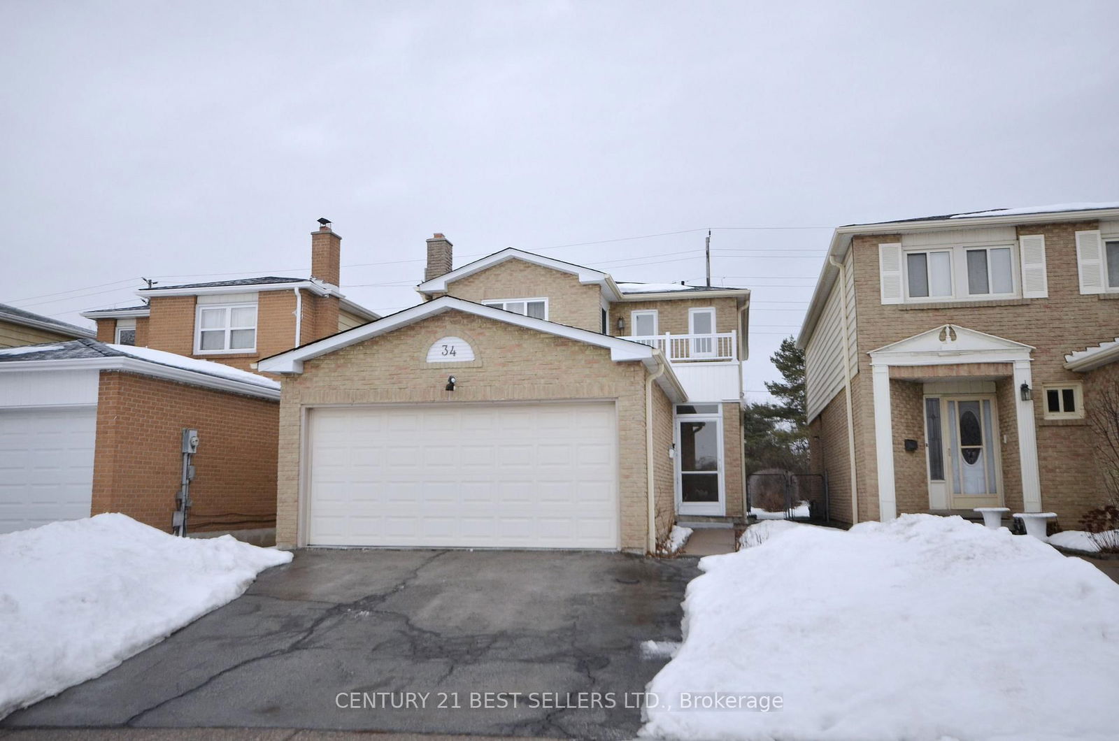 Detached House for sale at 34 Banting Crescent, Brampton, Fletcher's West, L6Y 2K9 - MLS: W12006649