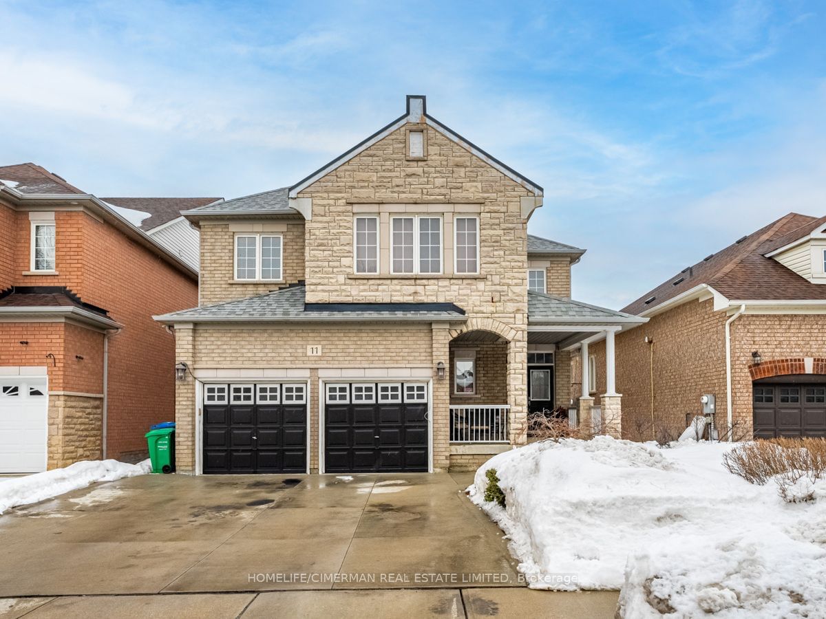 Detached House for sale at 11 Chevrolet Drive, Brampton, Fletcher's Meadow, L7A 3C3 - MLS: W12009673