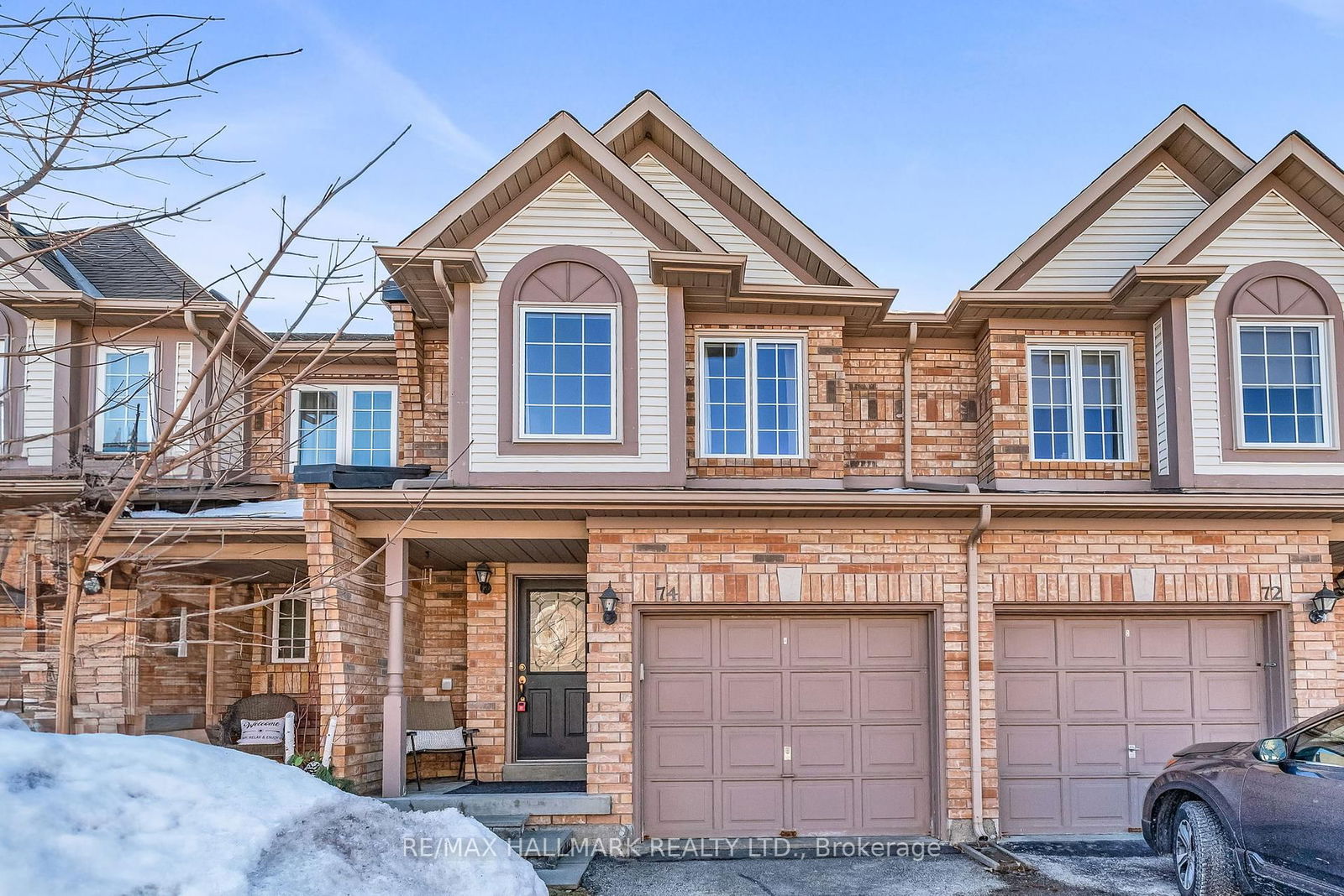 Townhouse for sale at 74 Alderbrook Place, Caledon, Bolton North, L7E 1Y6 - MLS: W12011000