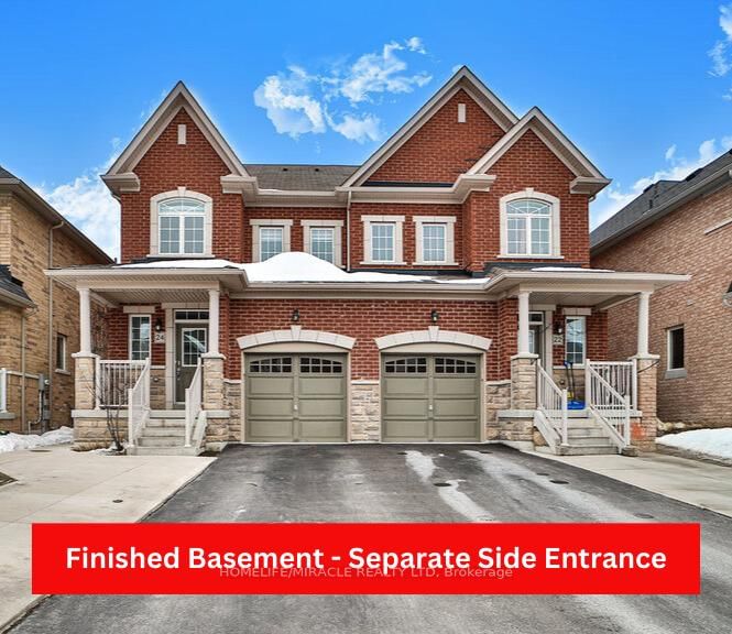 Semi-Detached House for sale at 24 Deer Ridge Trail, Caledon, Rural Caledon, L7C 3Z6 - MLS: W12011621