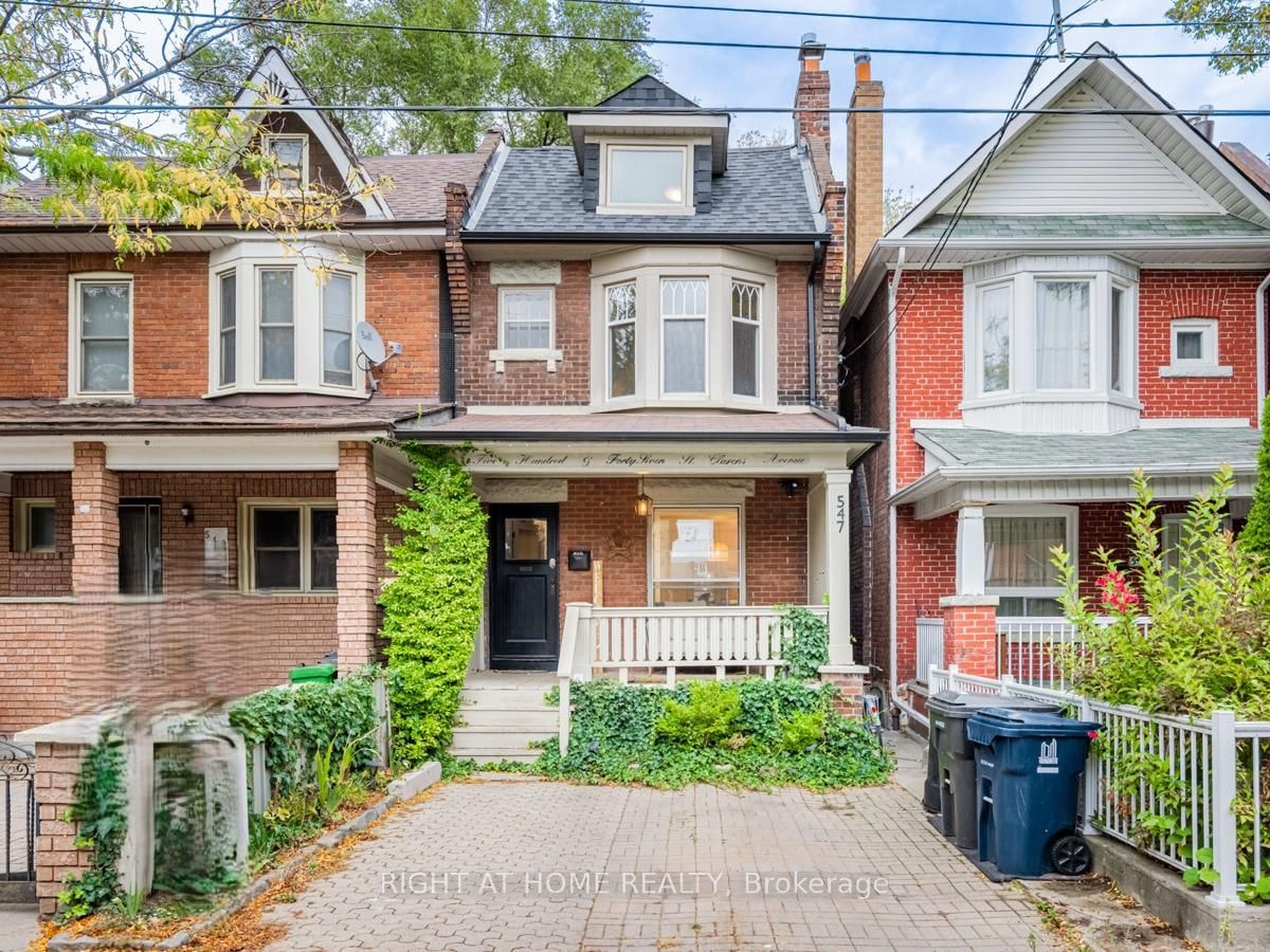 Detached House for sale at 547 Saint Clarens Avenue, Toronto, Dovercourt-Wallace Emerson-Junction, M6H 3W6 - MLS: W12012616