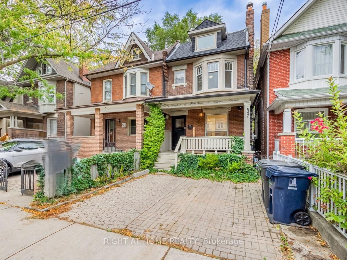 Detached House for sale at 547 Saint Clarens Avenue, Toronto, Dovercourt-Wallace Emerson-Junction, M6H 3W6 - MLS: W12012616