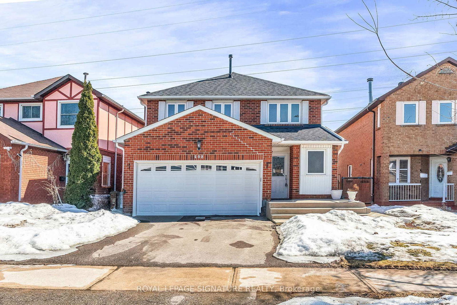 Detached House sold at 408 Laurentian Avenue, Mississauga, Hurontario, L4Z 2J3 - MLS: W12013259