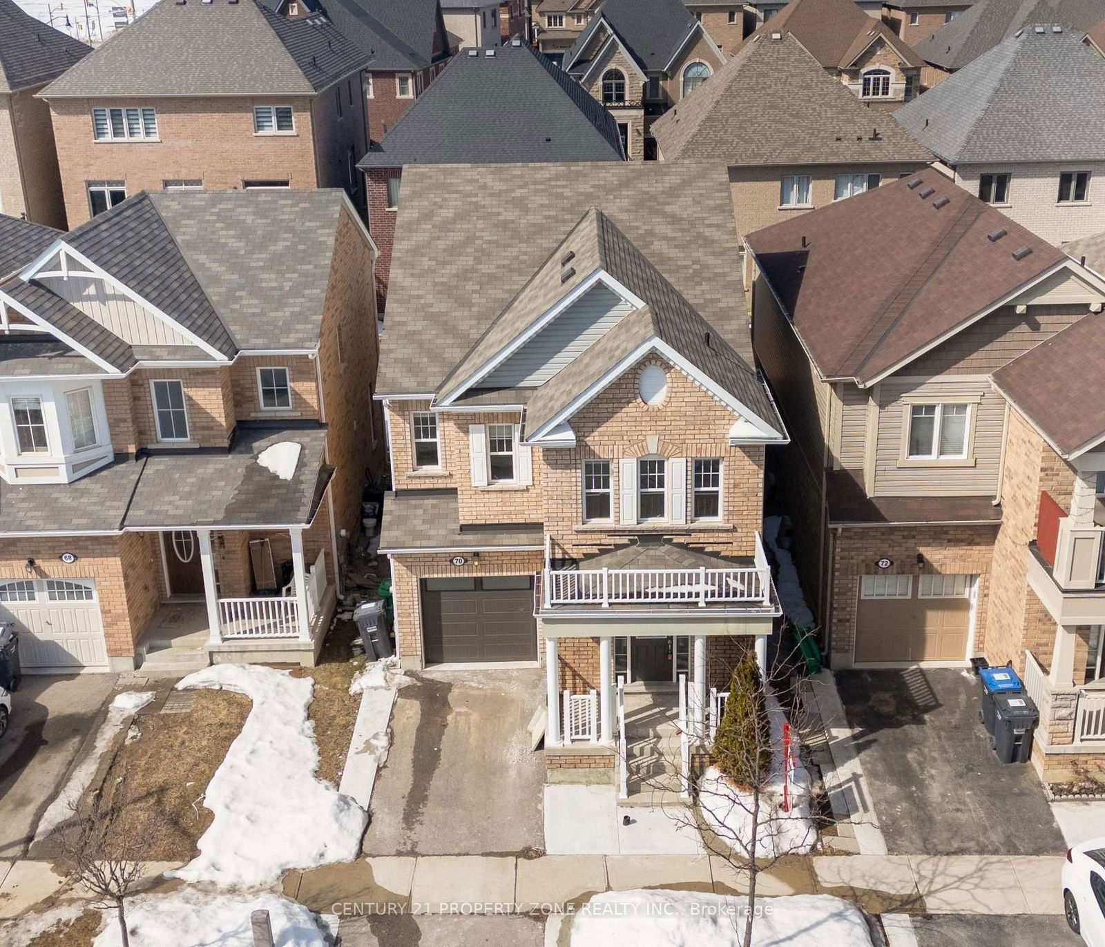 Detached House for sale at 70 Stedford Crescent, Brampton, Northwest Brampton, L7A 0G4 - MLS: W12013878