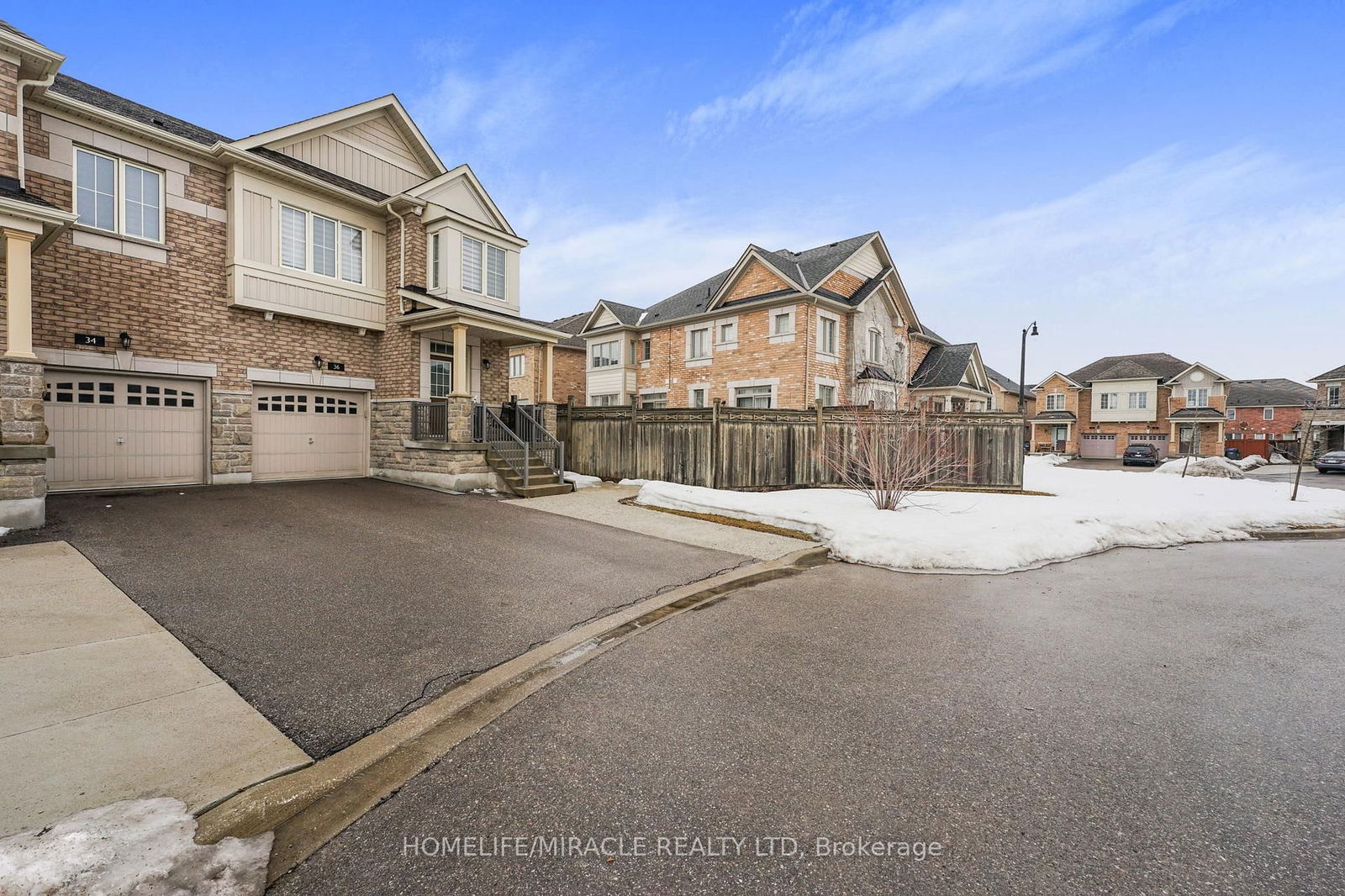 Semi-Detached House for sale at 36 Bernadino Street, Brampton, Bram East, L6P 4G1 - MLS: W12014142