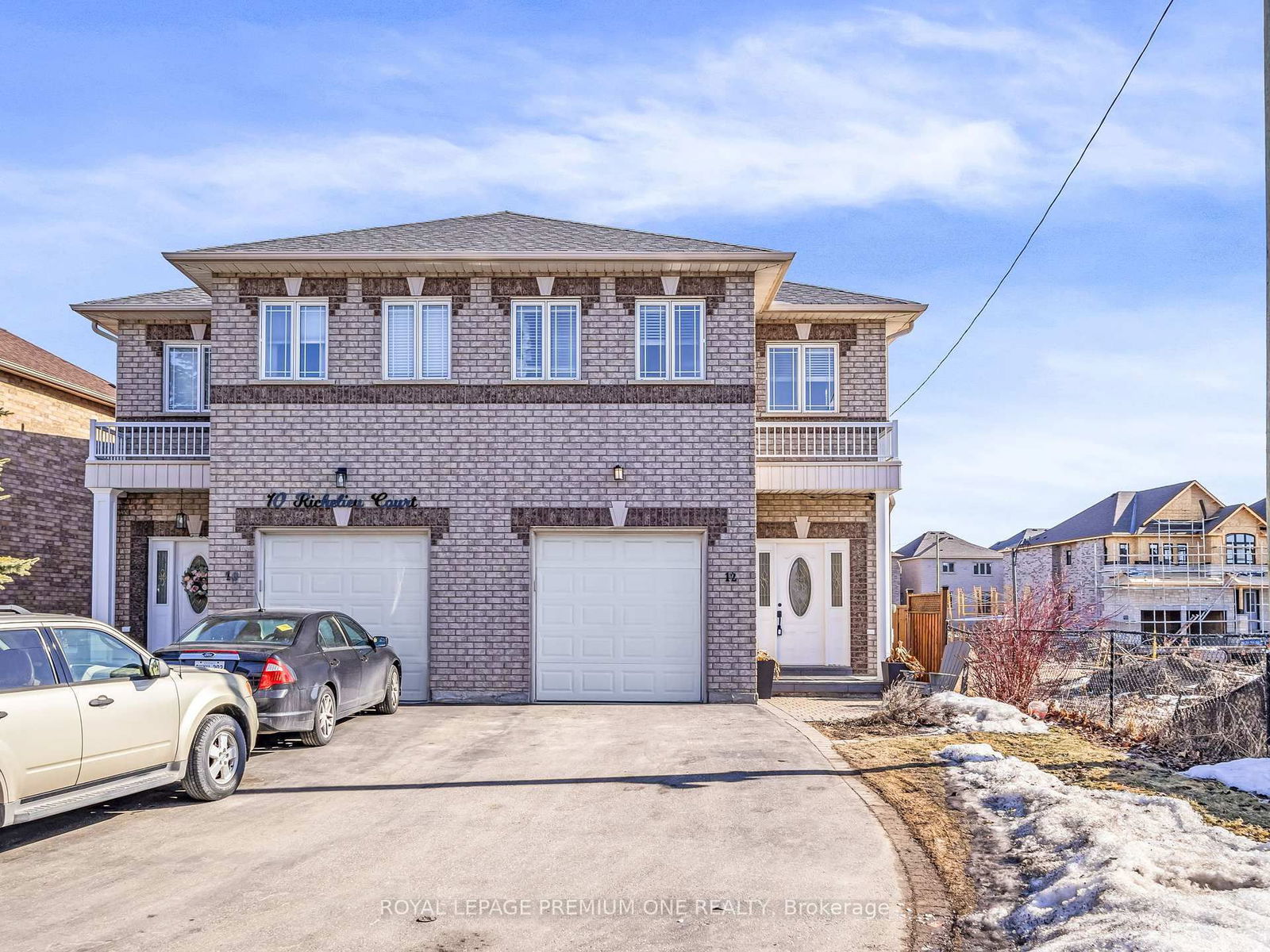 Semi-Detached House for sale at 12 Richelieu Court, Caledon, Bolton East, L7E 2M3 - MLS: W12015590