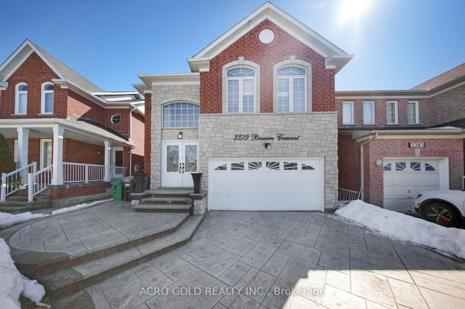 Detached House for sale at 3379 Bruzan Crescent, Mississauga, Lisgar, L5N 8M3 - MLS: W12016363