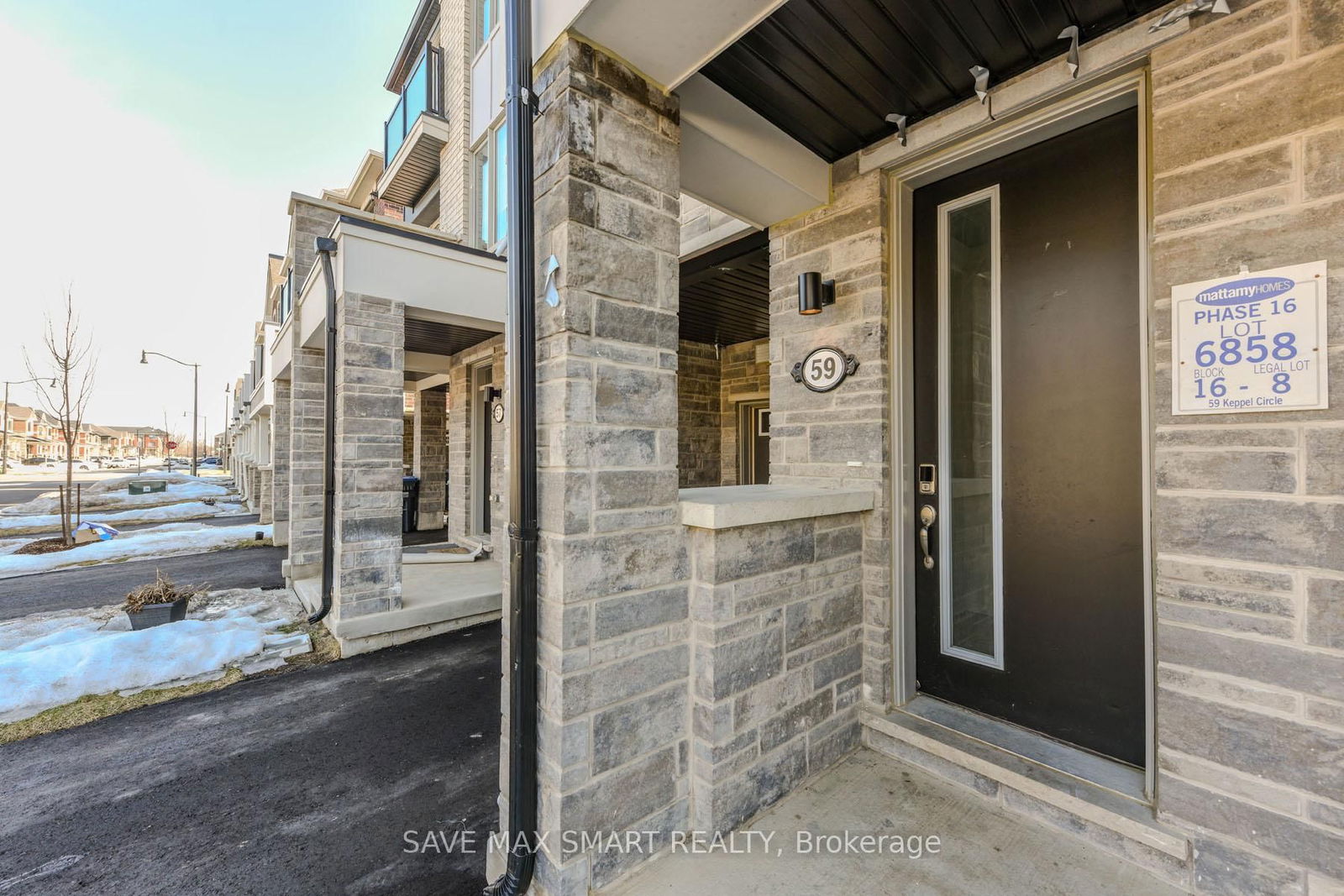 Townhouse for sale at 59 Keppel Circle, Brampton, Northwest Brampton, L7A 0B6 - MLS: W12016993