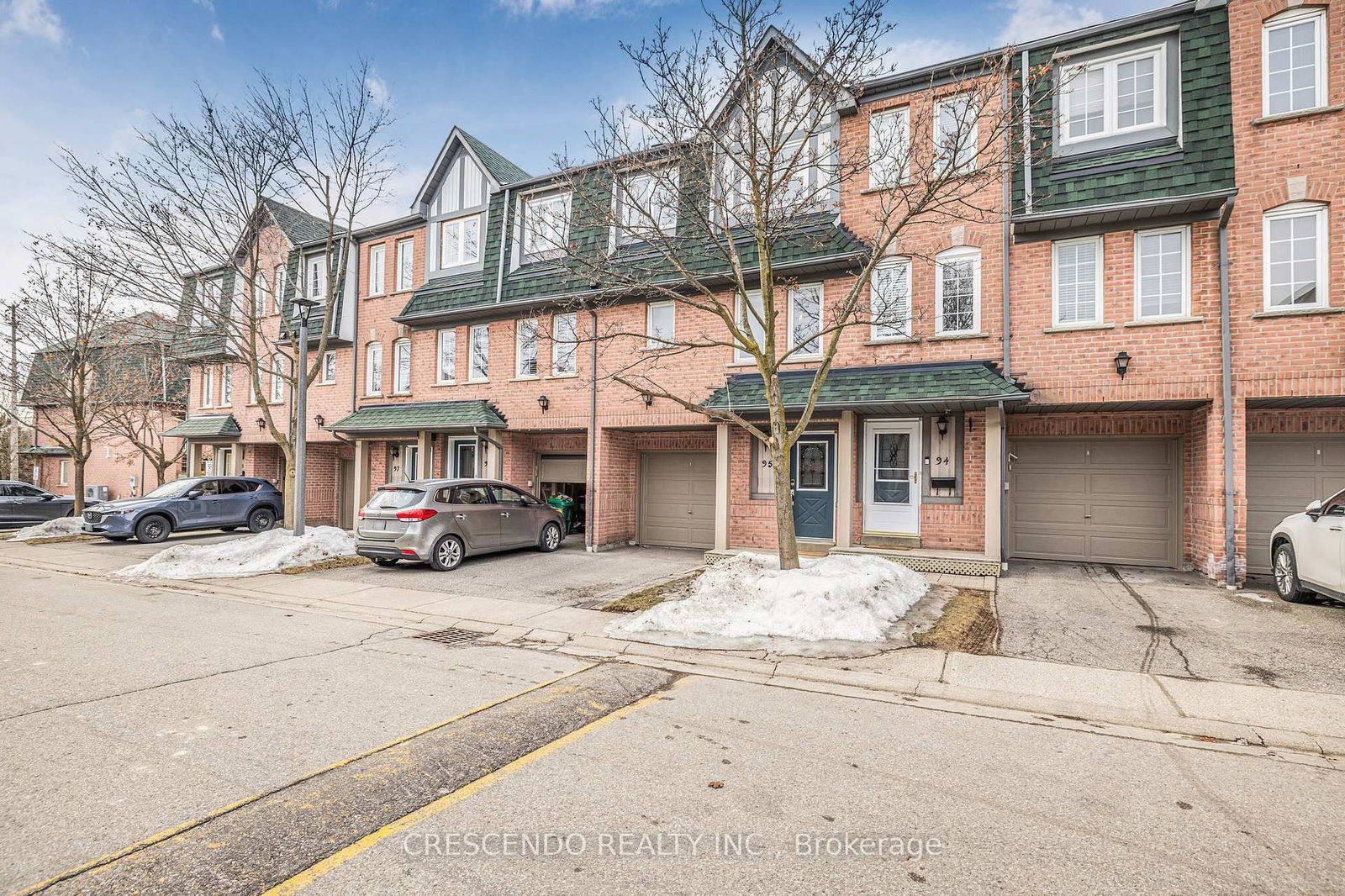 Townhouse for sale at 95-2945 Thomas Street, Mississauga, Central Erin Mills, L5M 6C1 - MLS: W12018075