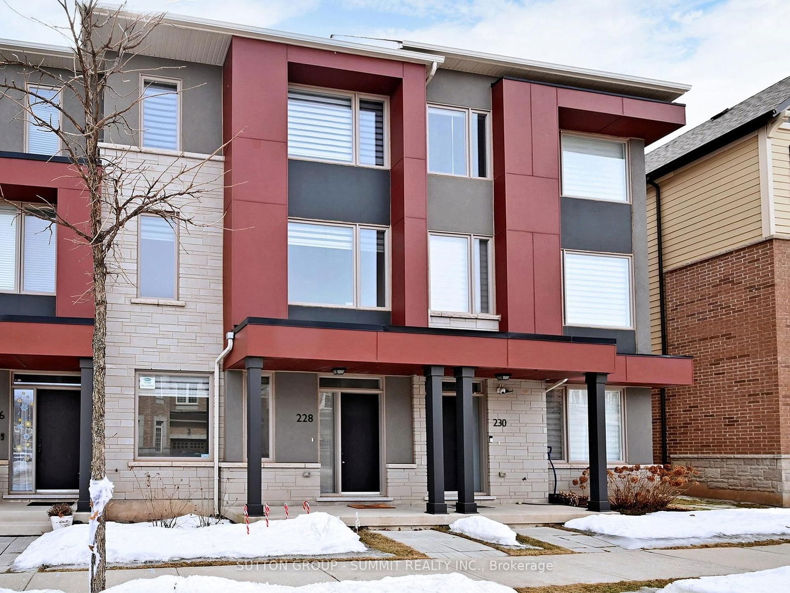 Townhouse for sale at 228 HAROLD DENT Trail, Oakville, GO Glenorchy, L6M 1S2 - MLS: W12019216