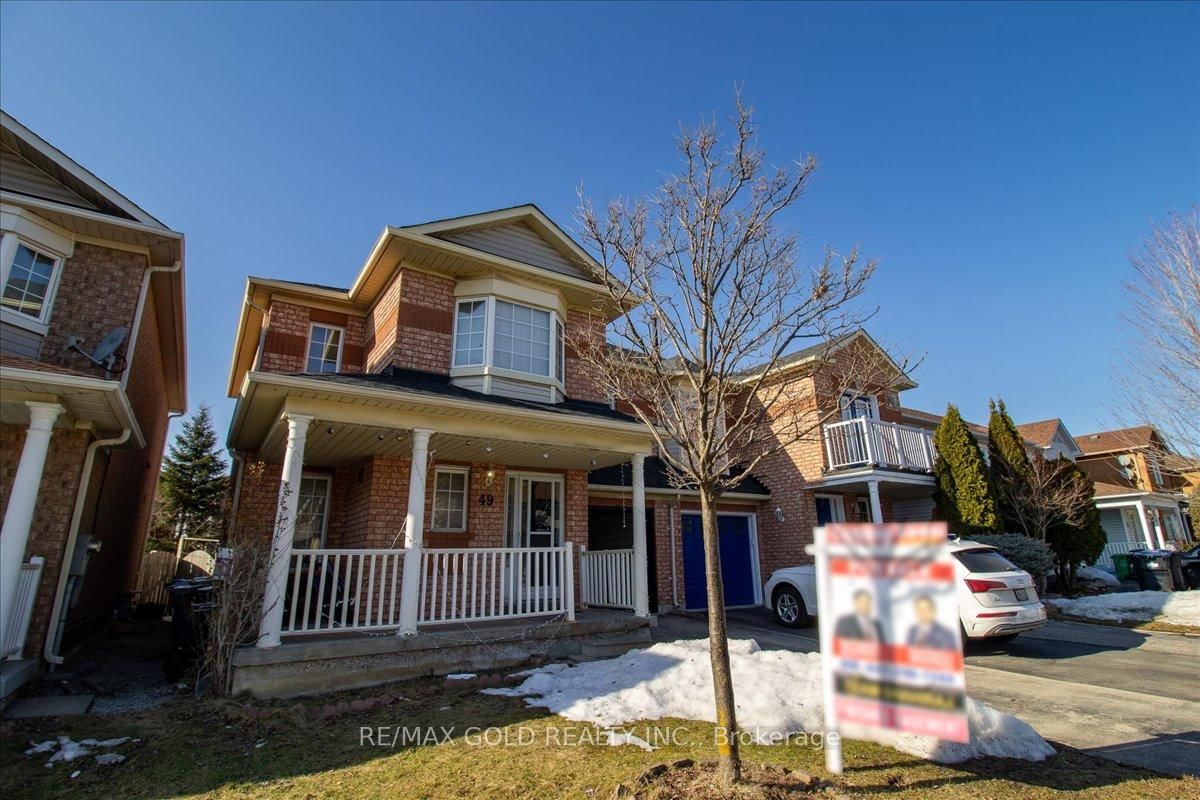 Semi-Detached House for sale at 49 Seaside Circle, Brampton, Sandringham-Wellington, L6R 2G7 - MLS: W12019834