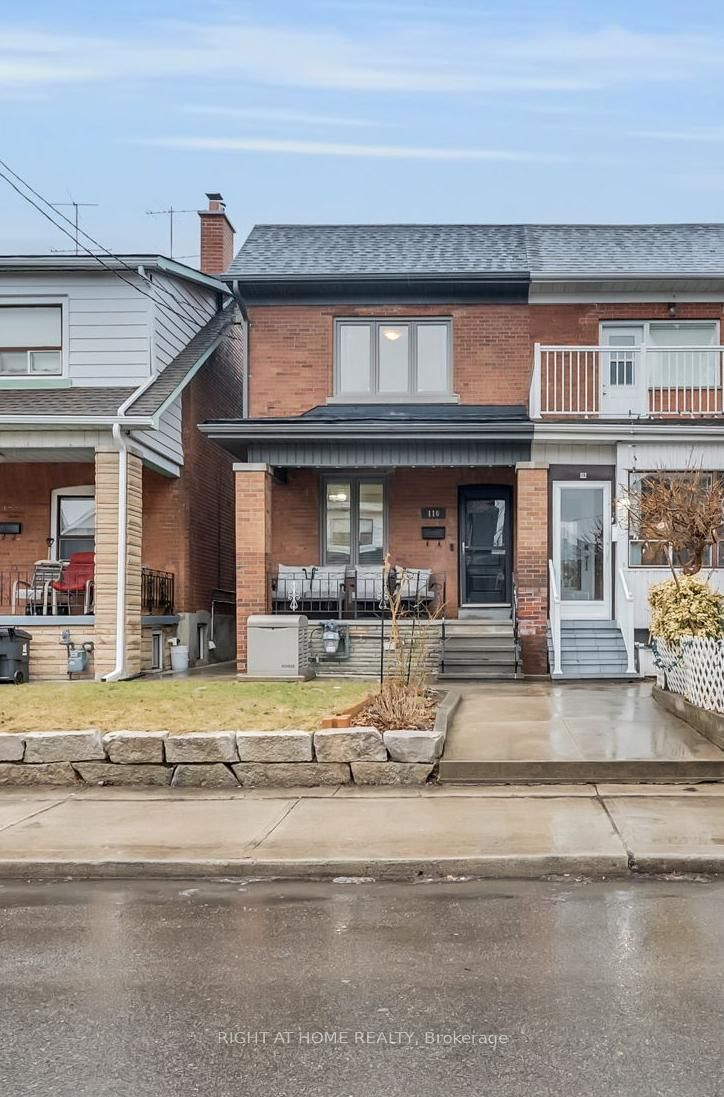 Semi-Detached House for sale at 110 Nairn Avenue, Toronto, Corso Italia-Davenport, M6E 4H1 - MLS: W12022485