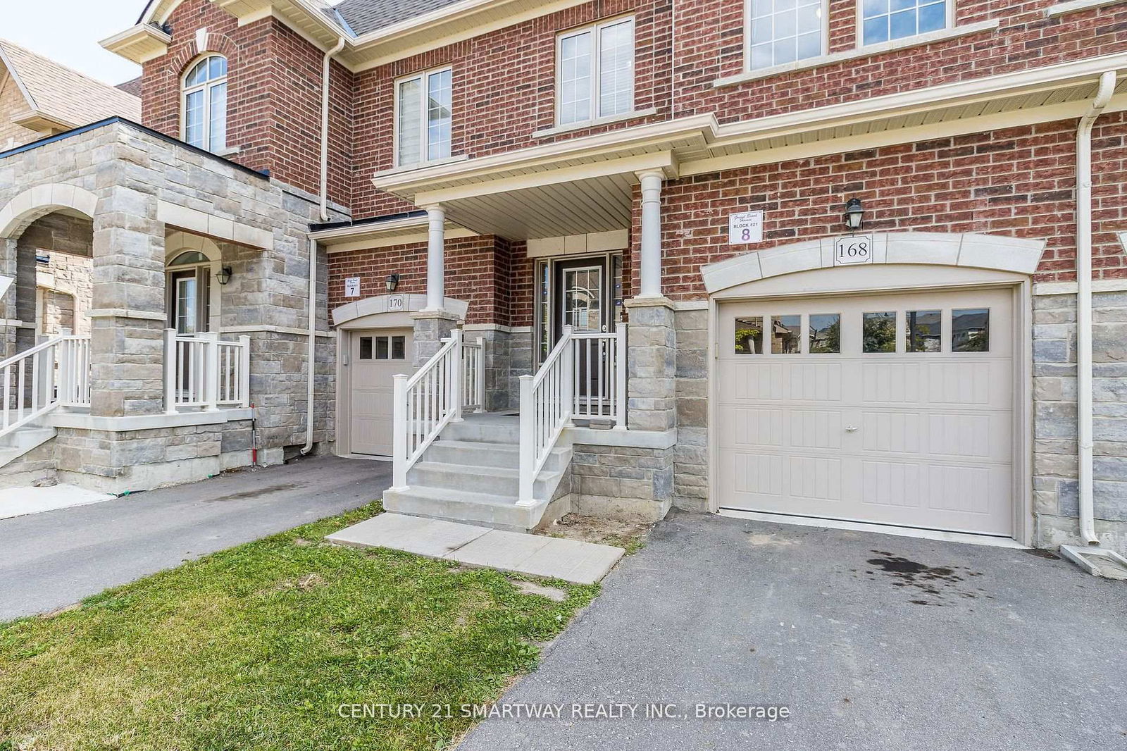 Townhouse for sale at 168 Agava Street, Brampton, Northwest Brampton, L7A 4R9 - MLS: W12024500