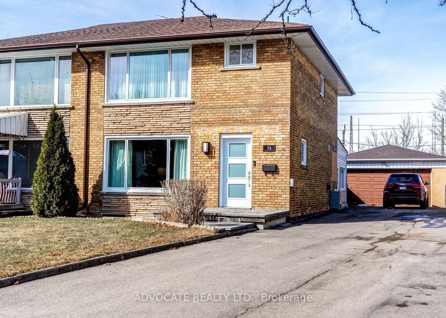 Semi-Detached House for sale at 74 Clarion Road, Toronto, Willowridge-Martingrove-Richview, M9R 3Y7 - MLS: W12025561